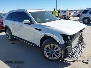 2024 Mazda CX-90 3.3 Turbo Premium with VIN JM3KKDHD0R1184534, listed as a IAAI auction lot 41353491 with 2,496 mi miles. Bid and sale history available at carsss.com. Image 1.