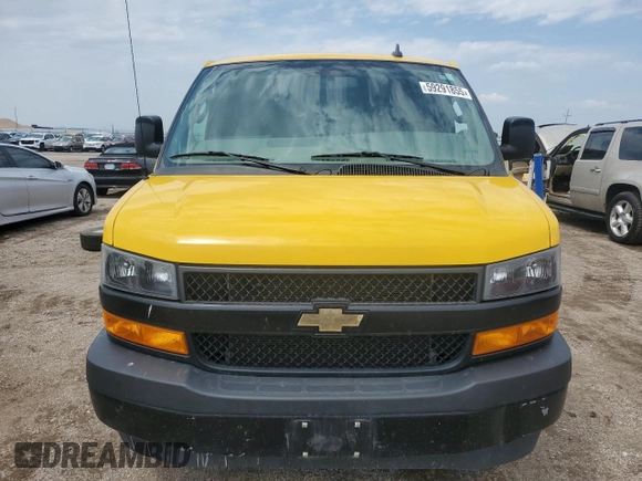 2020 Chevrolet Express Cargo with VIN 1GCWGAFP3L1271813, listed as a Copart auction lot 59291855 with 113,956 mi miles and Clean title. Bid and sale history available at DreamBid. Image 5.