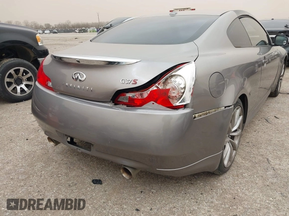 2008 Infiniti G37 Coupe Journey with VIN JNKCV64E88M117710, listed as a IAAI auction lot 41723422 with 199,388 mi miles. Bid and sale history available at carsss.com. Image 6.