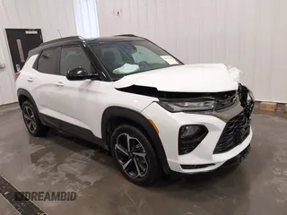 2023 Chevrolet TrailBlazer RS with VIN KL79MTSL1PB114699, listed as a IAAI auction lot 41847894 with 21,284 mi miles and . Bid and sale history available at DreamBid. Image 1.