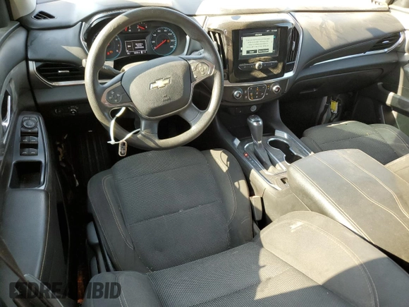 2018 Chevrolet Traverse LS with VIN 1GNERFKW8JJ156564, listed as a Copart auction lot 53639405 with 102,133 mi miles and Salvage title. Bid and sale history available at DreamBid. Image 8.
