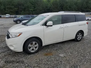 2012 Nissan Quest SL z VIN JN8AE2KP2C9050365, wystawiony jako Copart lot #58774695 z przebiegiem 200 027 mil mil oraz Tytuł czysty. Historia ofert i sprzedaży dostępna na DreamBid. Obrazek 1.
