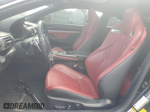 2015 Lexus RC F with VIN JTHHP5BC1F5003017, listed as a Copart auction lot 47482025 with 71,569 mi miles and Salvage Title. Bid and sale history available at carsss.com. Image 7.
