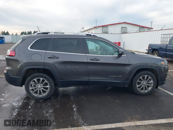 2020 Jeep Cherokee Altitude with VIN 1C4PJLLB8LD547900, listed as a IAAI auction lot 41406847 with 1 mi miles. Bid and sale history available at carsss.com. Image 12.