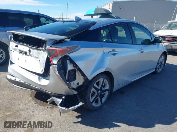 2017 Toyota Prius Two with VIN JTDKBRFU1H3029745, listed as a IAAI auction lot 42091613 with 222,115 mi miles. Bid and sale history available at carsss.com. Image 4.