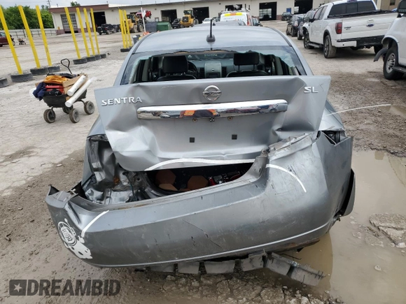 2010 Nissan Sentra 2.0 with VIN 3N1AB6AP3AL662109, listed as a Copart auction lot 59298045 with 121,218 mi miles and Salvage title. Bid and sale history available at DreamBid. Image 6.