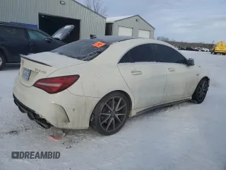 2017 Mercedes-Benz CLA 45 AMG with VIN WDDSJ5CB3HN456644, listed as a Copart auction lot 41773505 with Not Provided miles and Salvage Title. Bid and sale history available at DreamBid. Image 3.