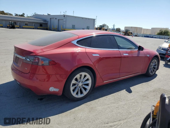 2016 Tesla Model S 70 with VIN 5YJSA1E19GF147460, listed as a Copart auction lot 64068545 with 99,201 mi miles and Salvage title. Bid and sale history available at DreamBid. Image 3.