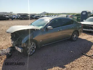 2007 Infiniti M Sport z VIN JNKAY01E07M303272, wystawiony jako Copart lot #51984665 z przebiegiem 296 877 mil mil oraz Szkoda całkowita • Salvage title. Historia ofert i sprzedaży dostępna na DreamBid. Obrazek 1.