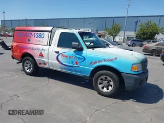 2009 Ford Ranger XL with VIN 1FTYR10D39PA25786, listed as a IAAI auction lot 42599094 with 287,655 mi miles and . Bid and sale history available at DreamBid. Image 1.