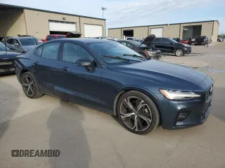 2024 Volvo S60 Plus Dark Theme with VIN 7JRL12FL4RG305692, listed as a Copart auction lot 50057435 with 19,521 mi miles and Clean Title. Bid and sale history available at carsss.com. Image 4.