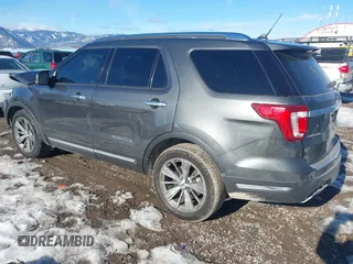 2018 Ford Explorer Limited with VIN 1FM5K7F86JGB57929, listed as a IAAI auction lot 41669318 with 101,136 mi miles and . Bid and sale history available at carsss.com. Image 3.