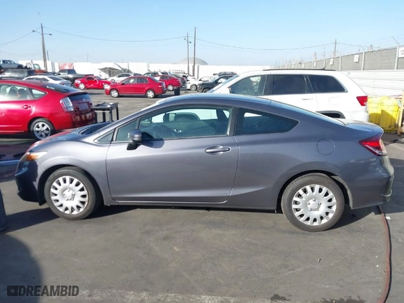 2015 Honda Civic Coupe LX with VIN 2HGFG3B56FH530995, listed as a IAAI auction lot 41278533 with 122,945 mi miles. Bid and sale history available at carsss.com. Image 14.