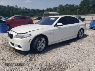 2014 BMW 5 Series 535i with VIN WBA5B1C54ED478951, listed as a Copart auction lot 59591815 with 96,394 mi miles and Salvage title. Bid and sale history available at DreamBid. Image 1.