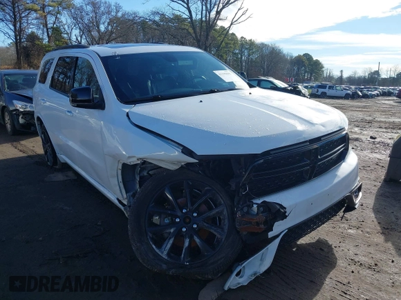2017 Dodge Durango GT with VIN 1C4RDJDG2HC908145, listed as a IAAI auction lot 41199695 with 108,397 mi miles and . Bid and sale history available at carsss.com. Image 6.