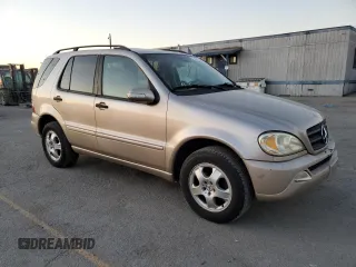 2004 Mercedes-Benz M-Class 3.5L with VIN 4JGAB57E94A492116, listed as a Copart auction lot 83847424 with 108,048 mi miles and Salvage Title. Bid and sale history available at carsss.com. Image 4.