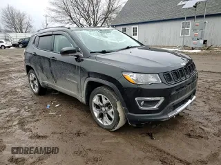2019 Jeep Compass Limited z VIN 3C4NJDCB0KT647592, wystawiony jako Copart lot #46827035 z przebiegiem 68 516 mil mil oraz Czysty tytuł • Clean title. Historia ofert i sprzedaży dostępna na DreamBid. Obrazek 12.