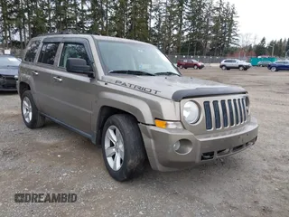 2008 Jeep Patriot Sport with VIN 1J8FF28W88D748313, listed as a IAAI auction lot 41837705 with 159,640 mi miles and . Bid and sale history available at carsss.com. Image 1.