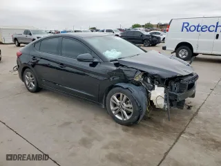 2018 Hyundai Elantra Value Edition with VIN KMHD84LF5JU596696, listed as a Copart auction lot 51347215 with 129,470 mi miles and Salvage Title. Bid and sale history available at carsss.com. Image 4.