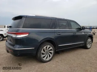 2022 Lincoln Navigator L Reserve with VIN 5LMJJ3LT8NEL12899, listed as a Copart auction lot 68419944 with 27,119 mi miles and Salvage Title. Bid and sale history available at carsss.com. Image 3.