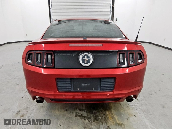 2013 Ford Mustang V6 with VIN 1ZVBP8AM5D5241286, listed as a Copart auction lot 59552325 with 204,939 mi miles and Clean title. Bid and sale history available at DreamBid. Image 6.
