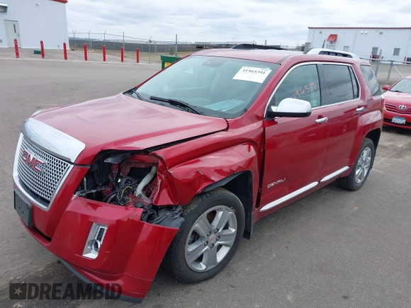 2013 GMC Terrain Denali with VIN 2GKALYEK7D6295670, listed as a IAAI auction lot 41965391 with 103,004 mi miles and . Bid and sale history available at DreamBid. Image 2.