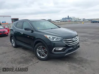 2017 Hyundai Santa Fe Sport 2.4L with VIN 5NMZU3LB1HH044093, listed as a IAAI auction lot 42026250 with 92,077 mi miles. Bid and sale history available at carsss.com. Image 1.