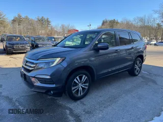 2017 Honda Pilot EX with VIN 5FNYF6H32HB005734, listed as a Copart auction lot 43256325 with 192,849 mi miles and Clean Title. Bid and sale history available at DreamBid. Image 2.