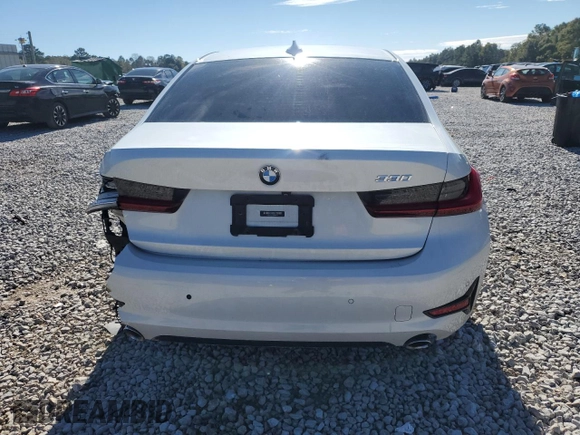 2021 BMW 3 Series 330i with VIN 3MW5R1J01M8B95759, listed as a Copart auction lot 87654485 with 73,864 mi miles and Salvage Title. Bid and sale history available at carsss.com. Image 6.