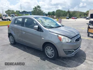 2017 Mitsubishi Mirage ES z VIN ML32A3HJ9HH014239, wystawiony jako IAAI lot #42139705 z przebiegiem 60 909 mil mil oraz . Historia ofert i sprzedaży dostępna na DreamBid. Obrazek 1.