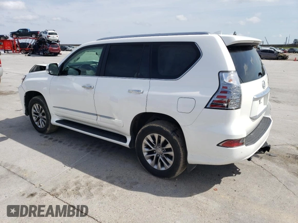 2017 Lexus GX with VIN JTJJM7FX8H5153422, listed as a Copart auction lot 41570193 with 39,107 mi miles. Bid and sale history available at carsss.com. Image 2.