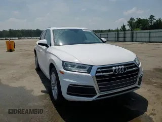 2018 Audi Q5 Premium Plus with VIN WA1BNAFY0J2153930, listed as a Copart auction lot 61966275 with 75,720 mi miles and Salvage title. Bid and sale history available at DreamBid. Image 14.