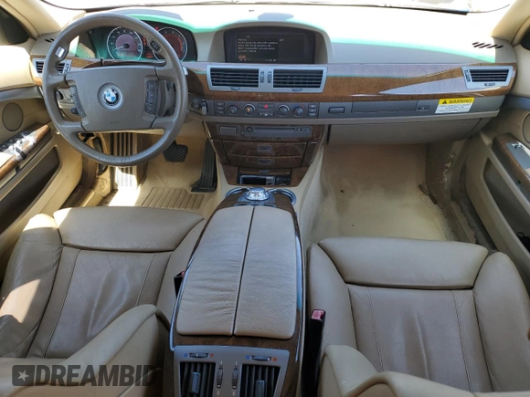 2002 BMW 7 Series 745Li with VIN WBAGN63472DR00064, listed as a Copart auction lot 49536175 with 97,737 mi miles and Clean Title. Bid and sale history available at carsss.com. Image 8.