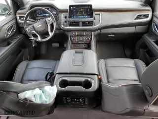 2022 Chevrolet Suburban Premier with VIN 1GNSKFKD6NR184165, listed as a Copart auction lot 72034563 with 57,954 mi miles and Clean Title. Bid and sale history available at carsss.com. Image 8.