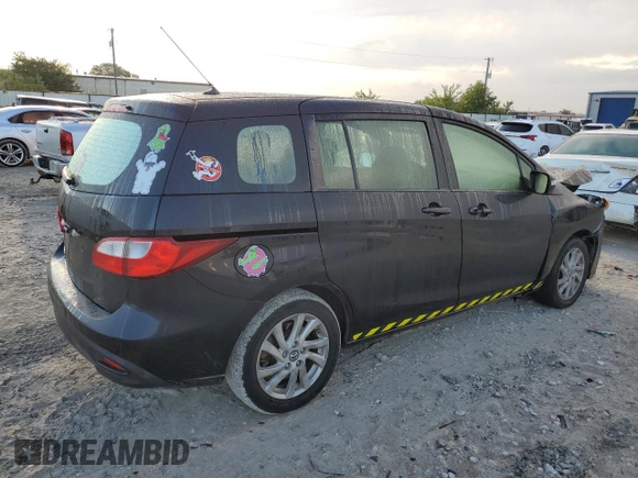 2014 Mazda 5 Sport with VIN JM1CW2BLXE0170260, listed as a Copart auction lot 72820824 with 166,315 mi miles and Salvage Title. Bid and sale history available at DreamBid. Image 3.