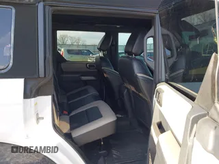 2022 Ford Bronco with VIN 1FMEE5DP7NLB41371, listed as a IAAI auction lot 41575668 with 5,168 mi miles. Bid and sale history available at carsss.com. Image 8.