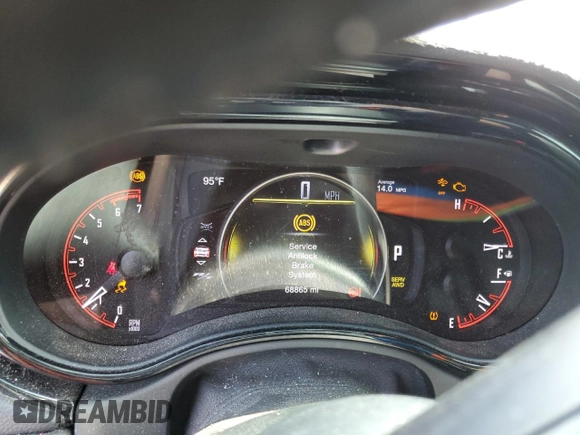 2021 Dodge Durango R/T с VIN 1C4SDJCT5MC574252, выставлен на аукционе Copart как лот 58868415 с пробегом 68 865 миль миль и Чистый • Clean title. История ставок и продаж доступна на DreamBid. Изображение 9.