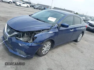 2016 Nissan Sentra S with VIN 3N1AB7APXGL653700, listed as a IAAI auction lot 42004102 with 146,263 mi miles. Bid and sale history available at carsss.com. Image 2.