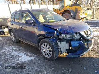 2017 Nissan Rogue S with VIN 5N1AT2MM2HC730955, listed as a IAAI auction lot 41100181 with 181,430 mi miles. Bid and sale history available at carsss.com. Image 1.