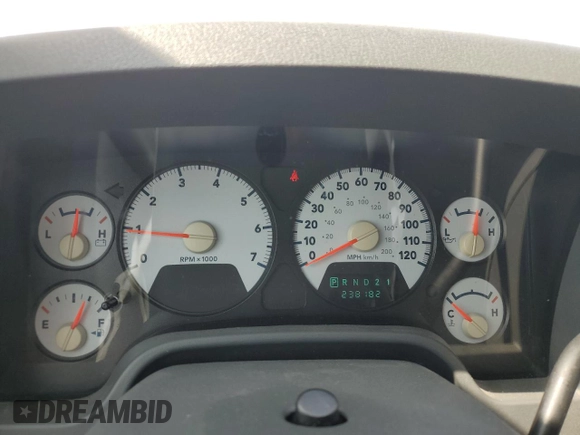 2007 Dodge 1500 SLT with VIN 1D7HU18277S273119, listed as a Copart auction lot 46879425 with 238,182 mi miles and Salvage Title. Bid and sale history available at carsss.com. Image 9.