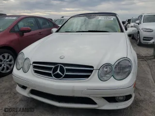 2007 Mercedes-Benz CLK-Class 5.5L with VIN WDBTK72F97T084134, listed as a Copart auction lot 77396264 with 0 mi miles and Non Repairable. Bid and sale history available at carsss.com. Image 5.
