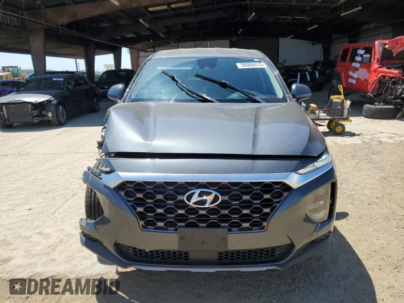 2020 Hyundai Santa Fe SE with VIN 5NMS23AD1LH175836, listed as a Copart auction lot 58008415 with 58,811 mi miles and Salvage title. Bid and sale history available at DreamBid. Image 5.