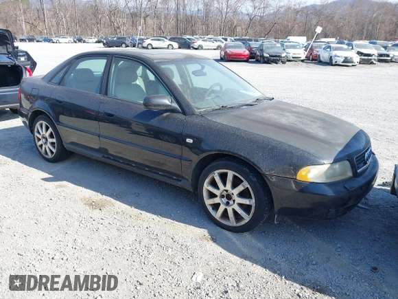 2001 Audi A4 with VIN WAUDC68DX1A140925, listed as a IAAI auction lot 41723866 with 195,619 mi miles and . Bid and sale history available at DreamBid. Image 1.