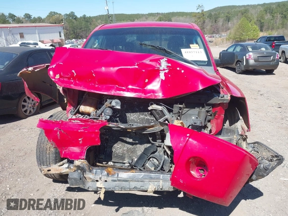 2008 Nissan Titan SE with VIN 1N6BA06A58N352220, listed as a IAAI auction lot 41857113 with Not Provided miles. Bid and sale history available at carsss.com. Image 6.