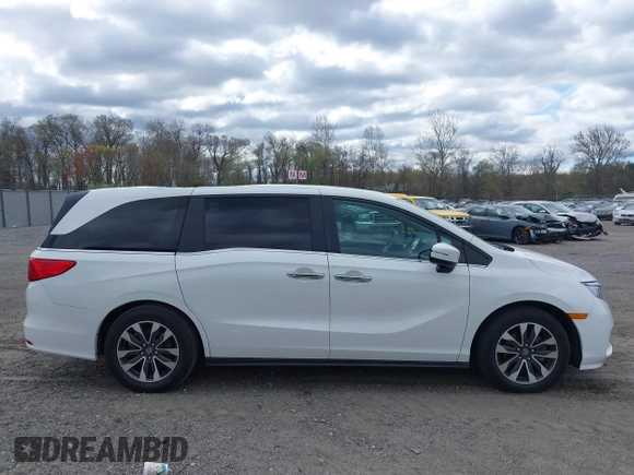 2022 Honda Odyssey EX-L с VIN 5FNRL6H74NB048872, выставлен на аукционе IAAI как лот 41983115 с пробегом 37 174 миль миль и . История ставок и продаж доступна на DreamBid. Изображение 13.