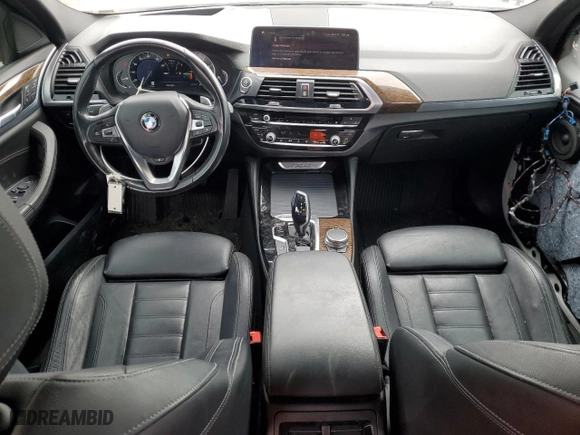 2019 BMW X4 xDrive30i with VIN 5UXUJ3C51KLG54189, listed as a Copart auction lot 46710965 with 74,178 mi miles and Salvage Title. Bid and sale history available at carsss.com. Image 8.
