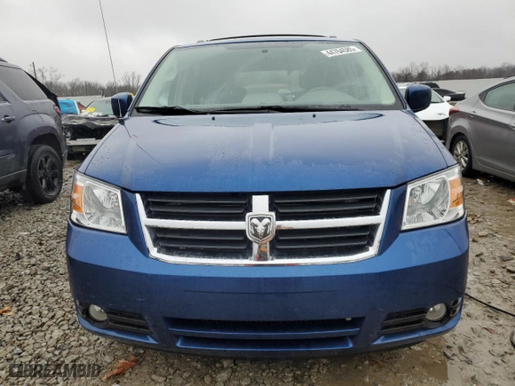 2010 Dodge Grand Caravan SXT with VIN 2D4RN5D13AR455797, listed as a Copart auction lot 44764585 with 87,240 mi miles and Salvage Title. Bid and sale history available at carsss.com. Image 5.
