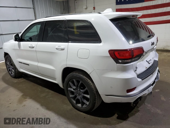 2020 Jeep Grand Cherokee High Altitude z VIN 1C4RJFCT7LC277485, wystawiony jako Copart lot #59976495 z przebiegiem 57 125 mil mil oraz Szkoda całkowita • Salvage title. Historia ofert i sprzedaży dostępna na DreamBid. Obrazek 2.