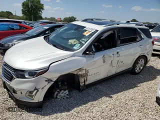 2018 Chevrolet Equinox LT with VIN 2GNAXJEV4J6125609, listed as a Copart auction lot 60357695 with Not provided miles and Salvage title. Bid and sale history available at DreamBid. Image 1.