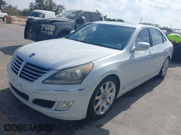 2011 Hyundai Equus Signature z VIN KMHGH4JF2BU041027, wystawiony jako IAAI lot #41891913 z przebiegiem 139 278 mil mil oraz . Historia ofert i sprzedaży dostępna na DreamBid. Obrazek 2.